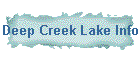 Deep Creek Lake Info
